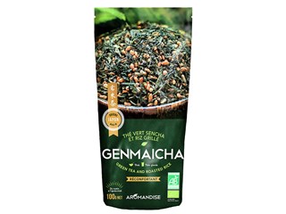 Aromandise Groene thee + Gemmaicha rijst 100g - 8229
